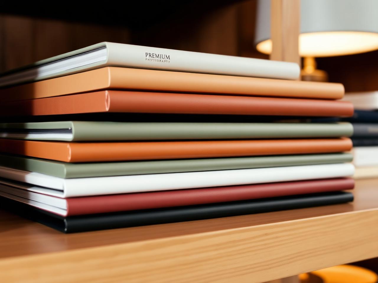 Stack of premium albums